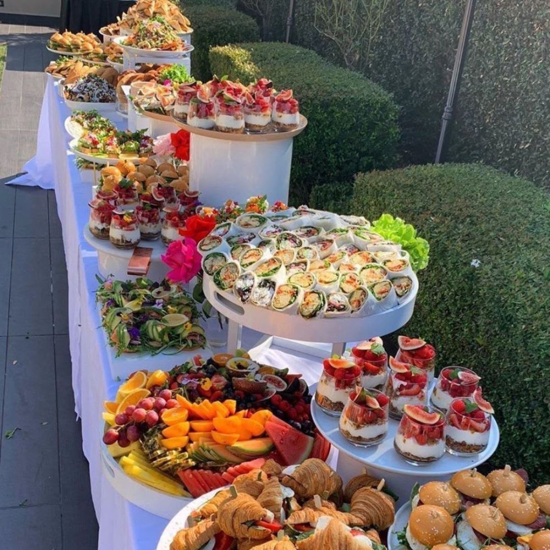 Bocadillos premium para fiestas